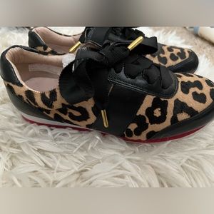 Kate spade leopard sneakers